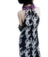 Three-dimensional Pleate-neck Dress